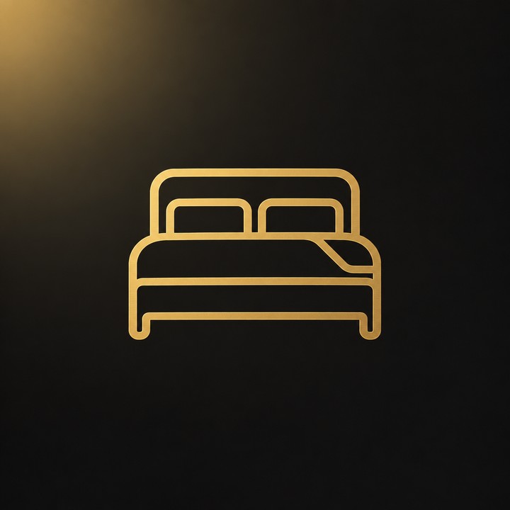 Room Key - Onyx Gold NFC and QR Marker