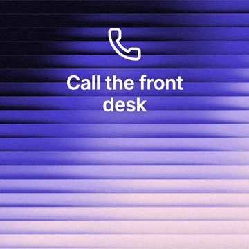 Call us - Periwinkle NFC and QR Marker